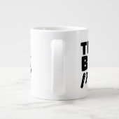 ジャンボコーヒーマグ真実爆弾ママ大きなロゴ ジャンボコーヒーマグカップ (裏面)