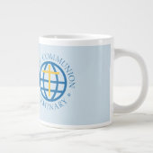 ジャンボコーヒーマグ- 20オンス-淡い色の青 ジャンボコーヒーマグカップ (右)