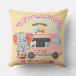 ジャンボサイズの喜びを飲み込み、一度に1つのバブル クッション