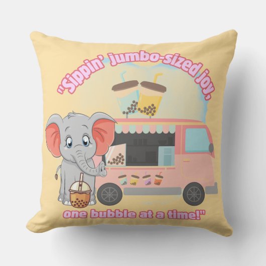 ジャンボサイズの喜びを飲み込み、一度に1つのバブル クッション (正面)