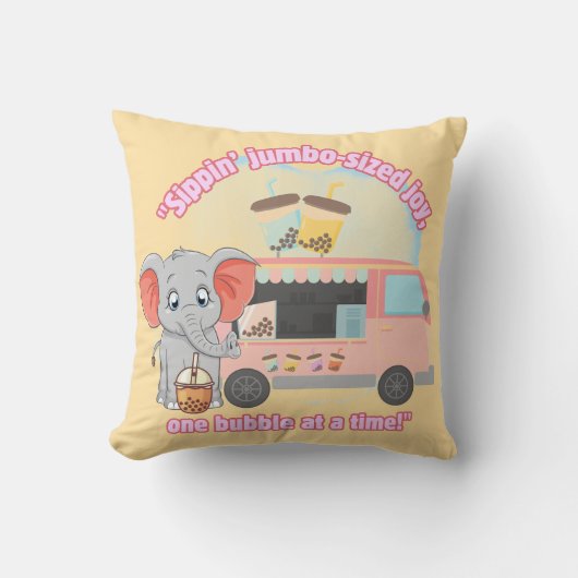 ジャンボサイズの喜びを飲み込み、一度に1つのバブル クッション (正面)