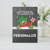 ジャンボサイズジンジャーブレッドギフトラベル (スタンド正面)