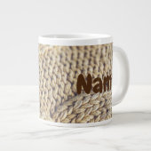 ジャンボサイズマグと「コージーウォーム」ことわざ ジャンボコーヒーマグカップ (正面右)