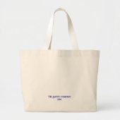 ジャンボサボイショッパー大型トートバッグ ラージトートバッグ (正面)