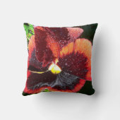 ジャンボジャイアントパンジーの花枕 クッション (裏面)