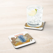 ジャンボジャンボアフリカキッズゾーンアートプリント コースター (右側)