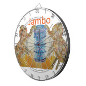 ジャンボジャンボアフリカキッズゾーンアートプリント ダーツボード (正面右)