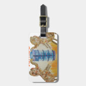 ジャンボジャンボアフリカキッズゾーンアートプリント ラゲッジタグ (正面縦)