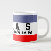 ジャンボテキサス州ザプレイス ジャンボコーヒーマグカップ (右)