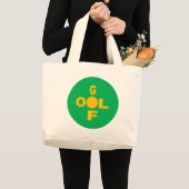 ジャンボトートゴルフ ラージトートバッグ (正面(商品))