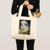 ジャンボトート 強女 ラージトートバッグ (正面(商品))