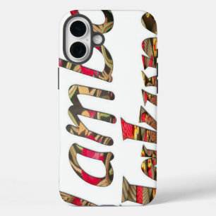 ジャンボハクナマタタアフリカヴィンテージアートプリント iPhone 16 PLUSケース