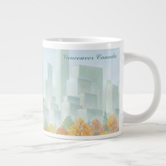 ジャンボバンクーバーコーヒーマグスタンレーパークアートカップ ジャンボコーヒーマグカップ (右)