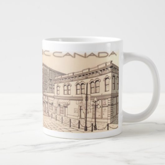 ジャンボバンクーバーコーヒーマグバンクーバーガスタウン杯 ジャンボコーヒーマグカップ (右)