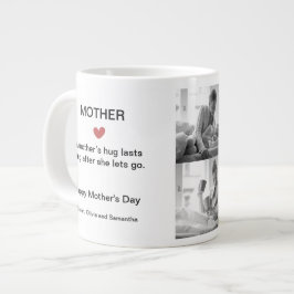 ジャンボパーソナライズされたフォトコラージュマグ ジャンボコーヒーマグカップ