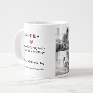 ジャンボパーソナライズされたフォトコラージュマグ ジャンボコーヒーマグカップ