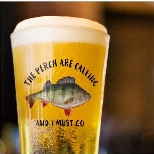 ジャンボパーチ魚釣りスポーツホビーメンズ タンブラーグラス