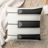 ジャンボピアノ鍵詳細ミュージカル クッション (ブランケット)