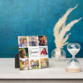 ジャンボファミリー写真コラージュおばあちゃん愛してる フォトプラーク (インサイチュ)