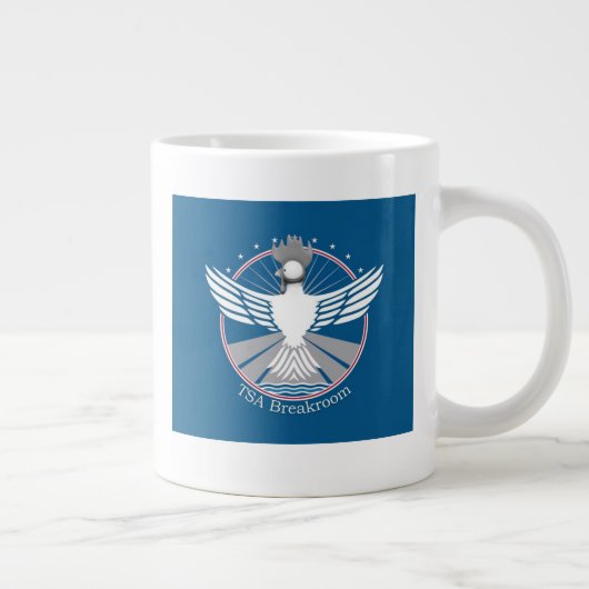 ジャンボフラグロゴコーヒーマグ ジャンボコーヒーマグカップ (右)