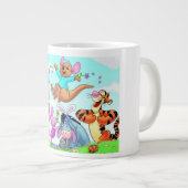 ジャンボマグお気に入りのカラーリングマグ漫画スケッチ ジャンボコーヒーマグカップ (正面右)