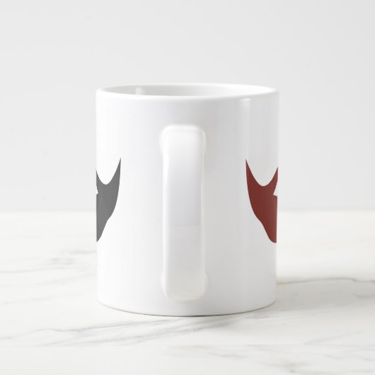 ジャンボマグのロゴ4.0 ジャンボコーヒーマグカップ (裏面)