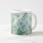 ジャンボマグアクアマリンブルーベリルクリスタルジェムストーン ジャンボコーヒーマグカップ (正面右)