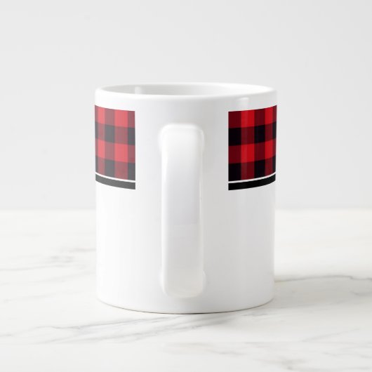 ジャンボマグバッファロープレイド ジャンボコーヒーマグカップ (裏面)