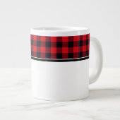 ジャンボマグバッファロープレイド ジャンボコーヒーマグカップ (正面右)