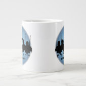 ジャンボマグ軍隊トリビュートマグ我々がカップ忘れを防ぐ ジャンボコーヒーマグカップ (正面)