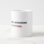 ジャンボマグ ジャンボコーヒーマグカップ (正面)