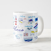 ジャンボマグ – 「希望の町のABC」 ジャンボコーヒーマグカップ (正面右)