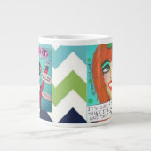 ジャンボマグ – 私は本当に美しい日だ考え ジャンボコーヒーマグカップ (正面)