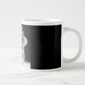 ジャンボマグ　20oz（コーラルシェル-3） ジャンボコーヒーマグカップ (右)