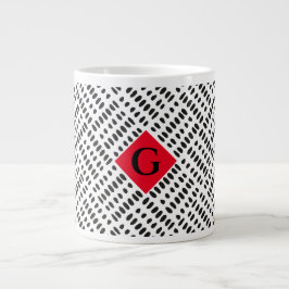 ジャンボモダンダルマチア泥クロス20ozマグ ジャンボコーヒーマグカップ