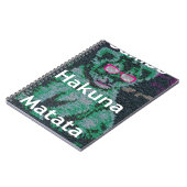 ジャンボライオンcub hakuna matata ノートブック (左側)