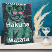 ジャンボライオンcub hakuna matata フォトプラーク (側面)