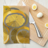 ジャンボレモンキッチンタオル キッチンタオル (四つ折り)