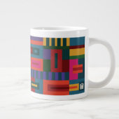 ジャンボログキャビンキルトパターン ジャンボコーヒーマグカップ (右)