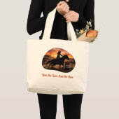 ジャンボロデオバレルレーサー トートバッグ (正面(商品))