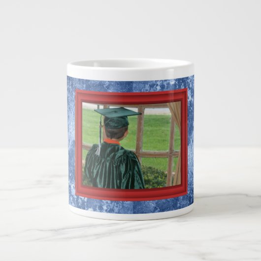 ジャンボ写真のコーヒー・マグのテンプレート ジャンボコーヒーマグカップ (正面)