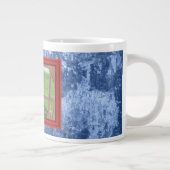 ジャンボ写真のコーヒー・マグのテンプレート ジャンボコーヒーマグカップ (右)