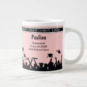 ジャンボ学校の卒業のお祝いのマグ ジャンボコーヒーマグカップ (右)