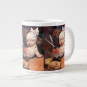 ジャンボ専門マグカップ可愛おもしろいいボーンズがぐしゃぐる！ ジャンボコーヒーマグカップ (正面右)