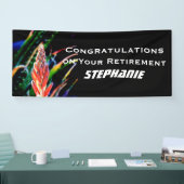 ジャンボ引退バナーエキゾチックフラワーアロエ 横断幕 (トレードショー)