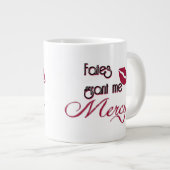 ジャンボ慈悲私マグ ジャンボコーヒーマグカップ (正面右)