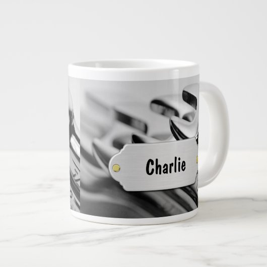 ジャンボ整備士のコーヒー・マグ ジャンボコーヒーマグカップ (正面右)