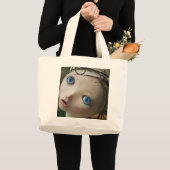 ジャンボ芸術の人形のトート ラージトートバッグ (正面(商品))