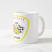 ジャンボ陶磁器のマグ ジャンボコーヒーマグカップ (正面右)