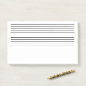 ジャンボ音楽ノート ポストイット (デスク)